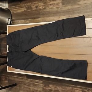 Vans black cargos size 32